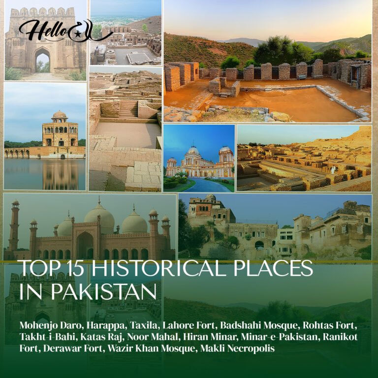 Historical Places in Pakistan - Hello Salam Pakistan