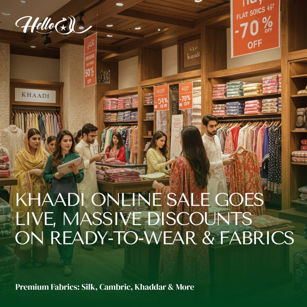 Khaadi Sale 2025 Pakistan