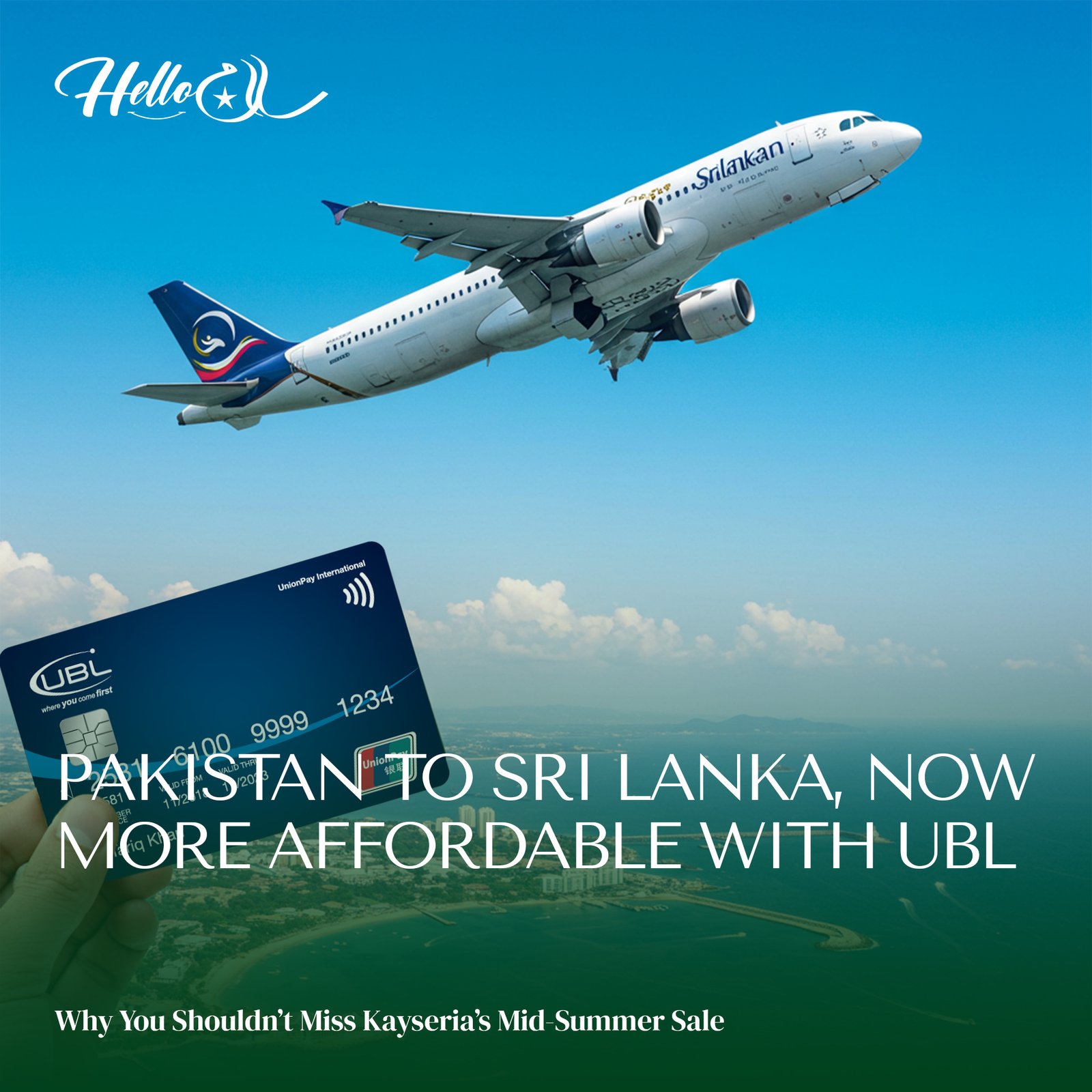 SriLankan Airlines Offers Discount
