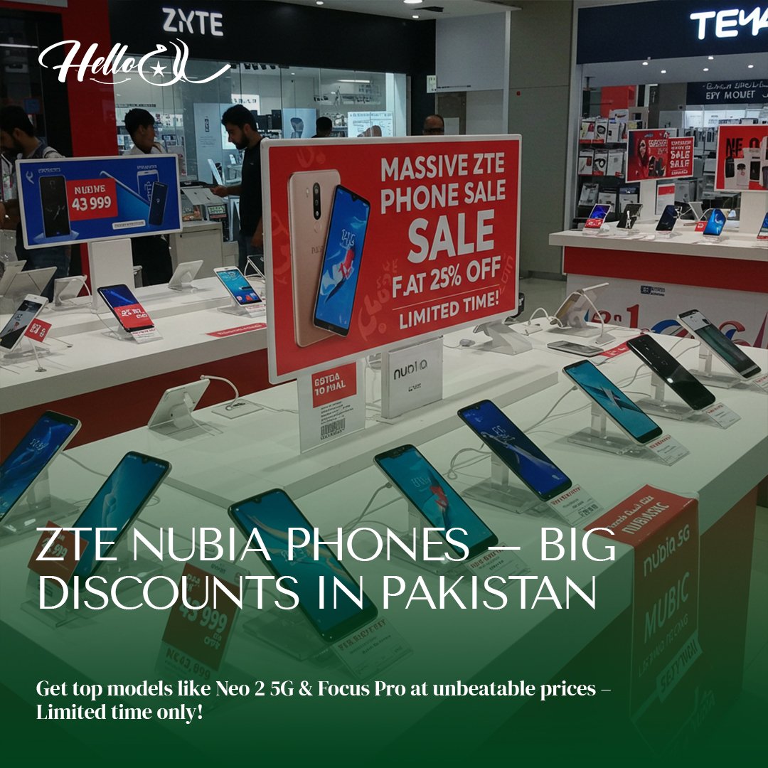 Discounts on ZTE nubia Phones
