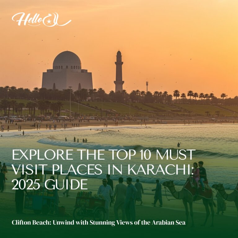 Top 10 Must-Visit Places in Karachi - Hello Salam Pakistan