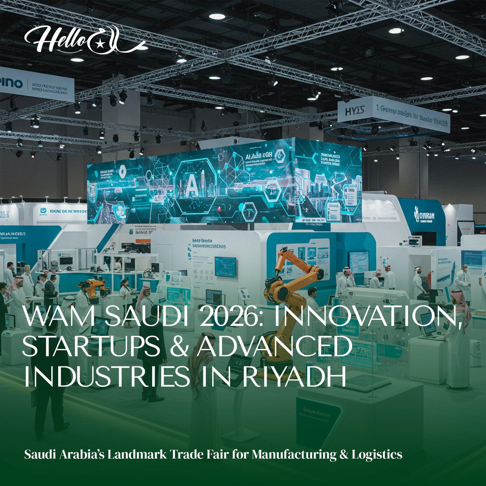 WAM Saudi 2026: Manufacturing, Logistics & Innovation Trade Fair in Riyadh
