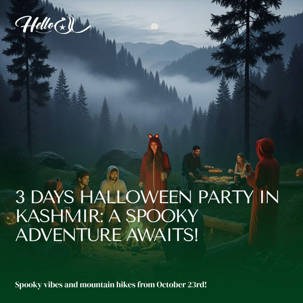 3 days halloween party in kashmir
