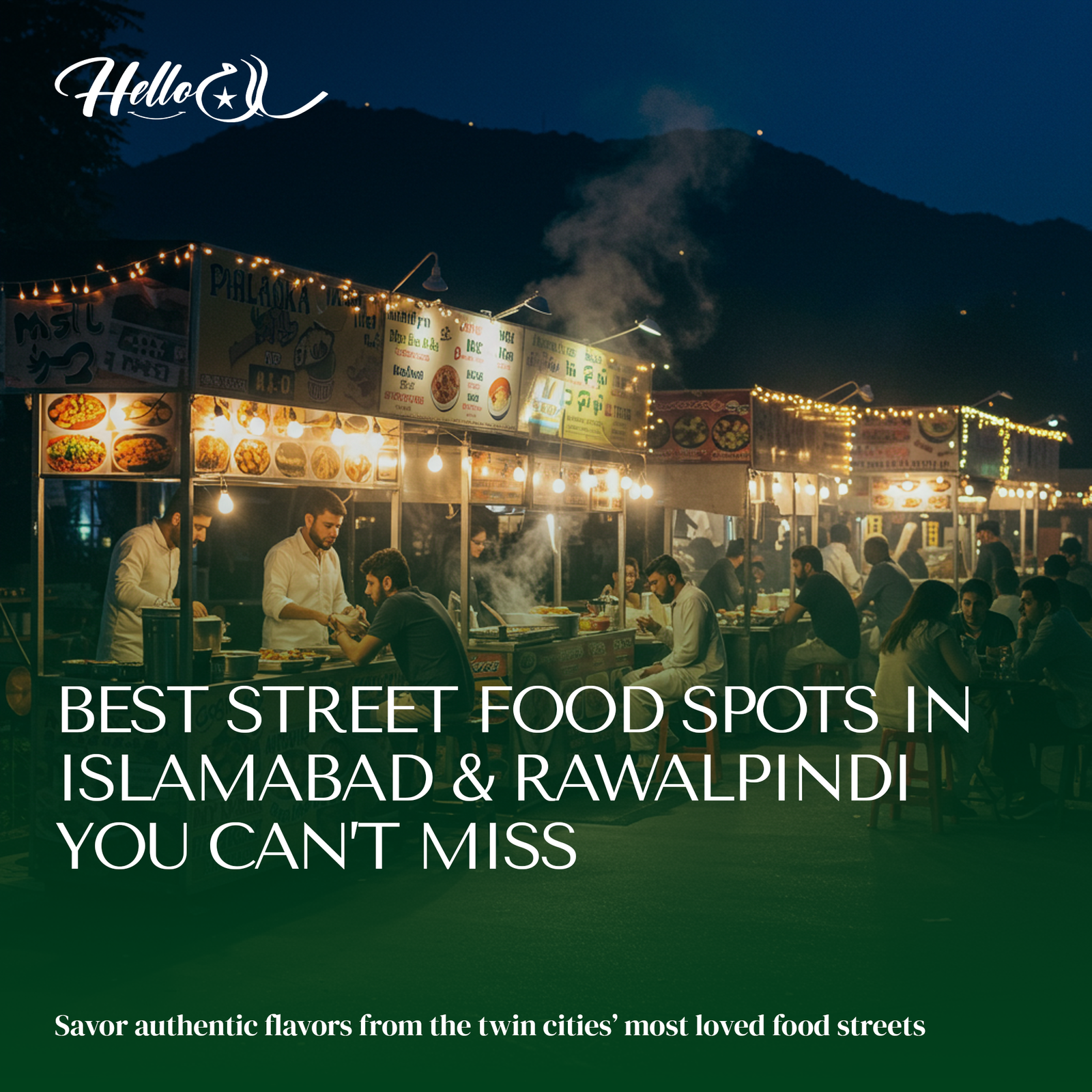 vest street food places in Islamabad and rawalpindi