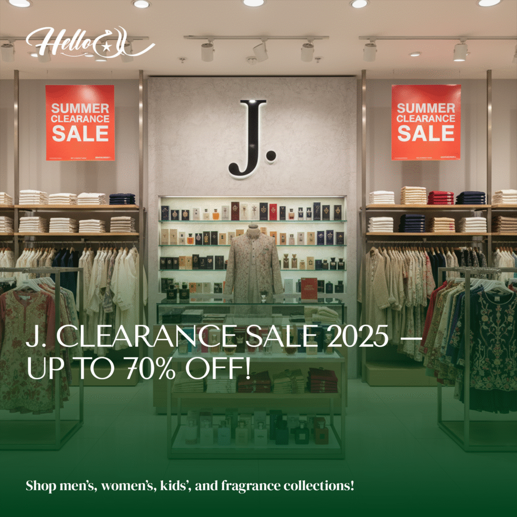 J. clearance sale 2025