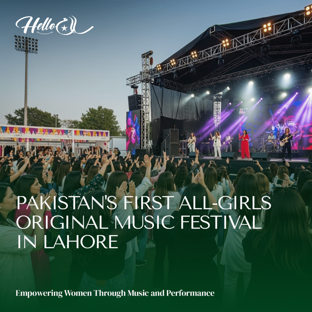 pakistans first all girls concert