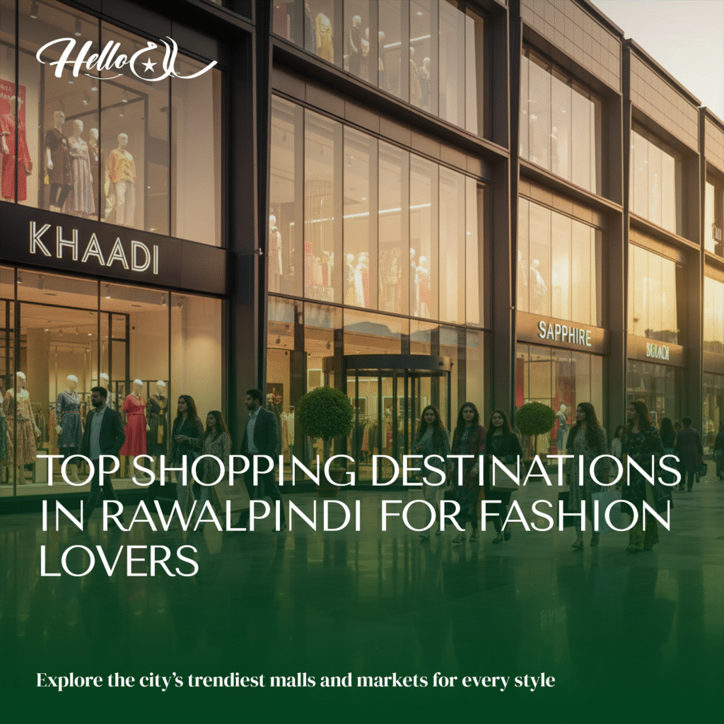 top shopping spots in Rawalpindi