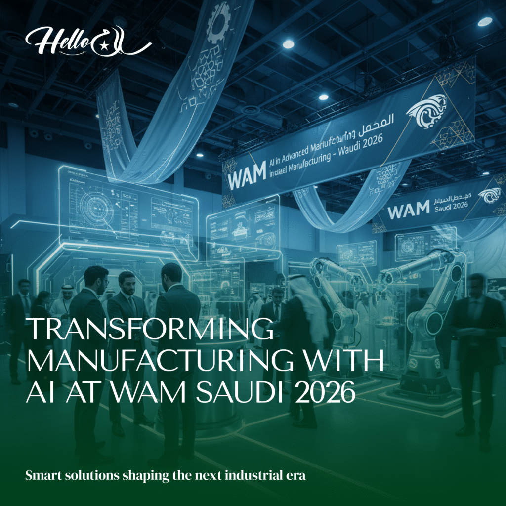 WAM Saudi 2026 AI In Advanced Manufacturing WAM Saudi 2026 AI In Advanced Manufacturing