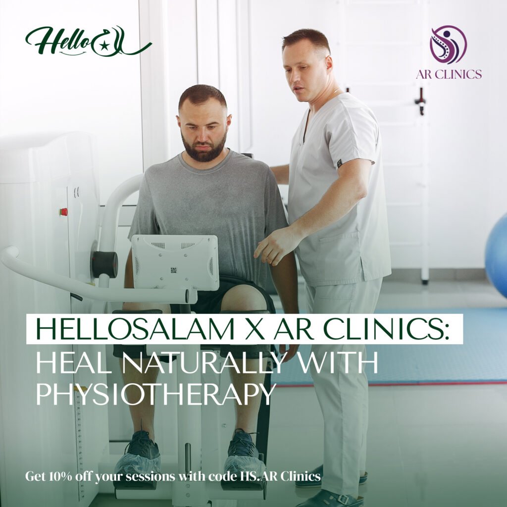 hellosalam offering 10% discount at ar clinics