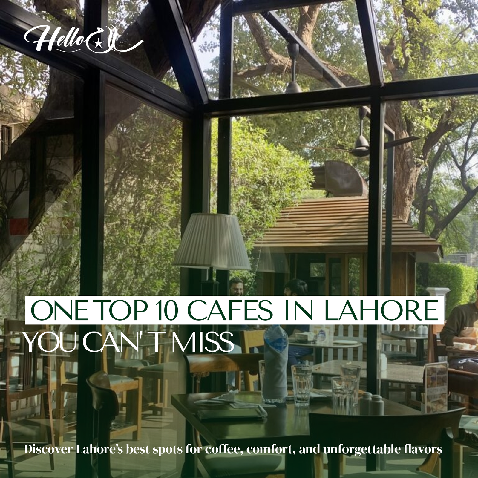 Top10 cafes in lahore