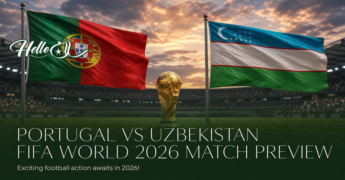 Portugal vs Uzbekistan — FIFA World Cup 2026