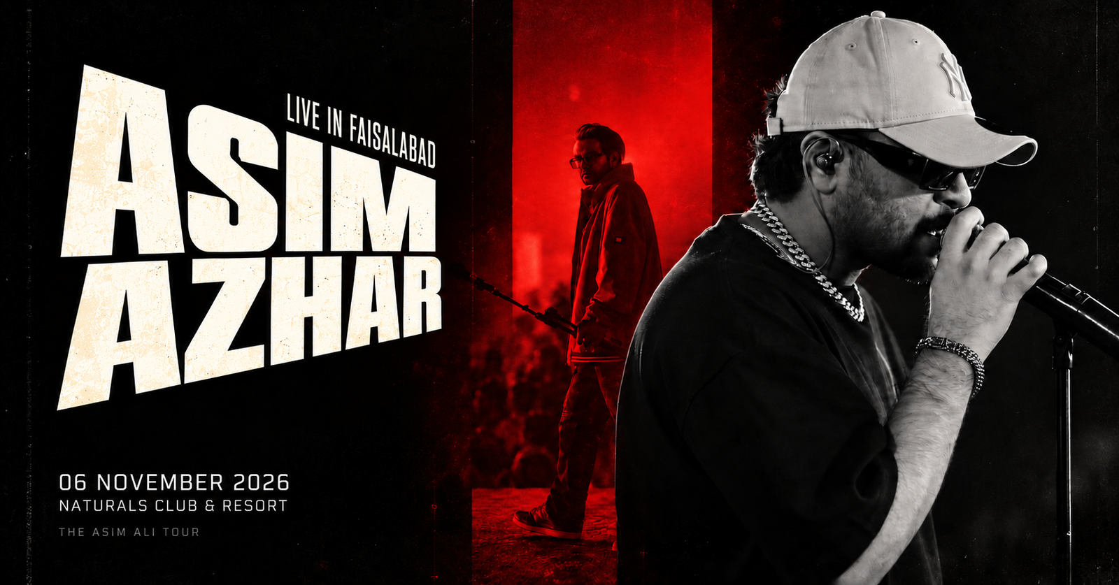 Asim Azhar Concert Faisalabad 2026: Asim Ali Tour Tickets, Date and Venue