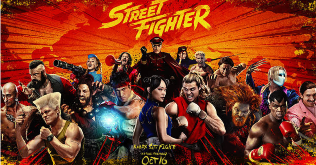 Street Fighter movie 2026 poster now showing in Pakistani cinemas