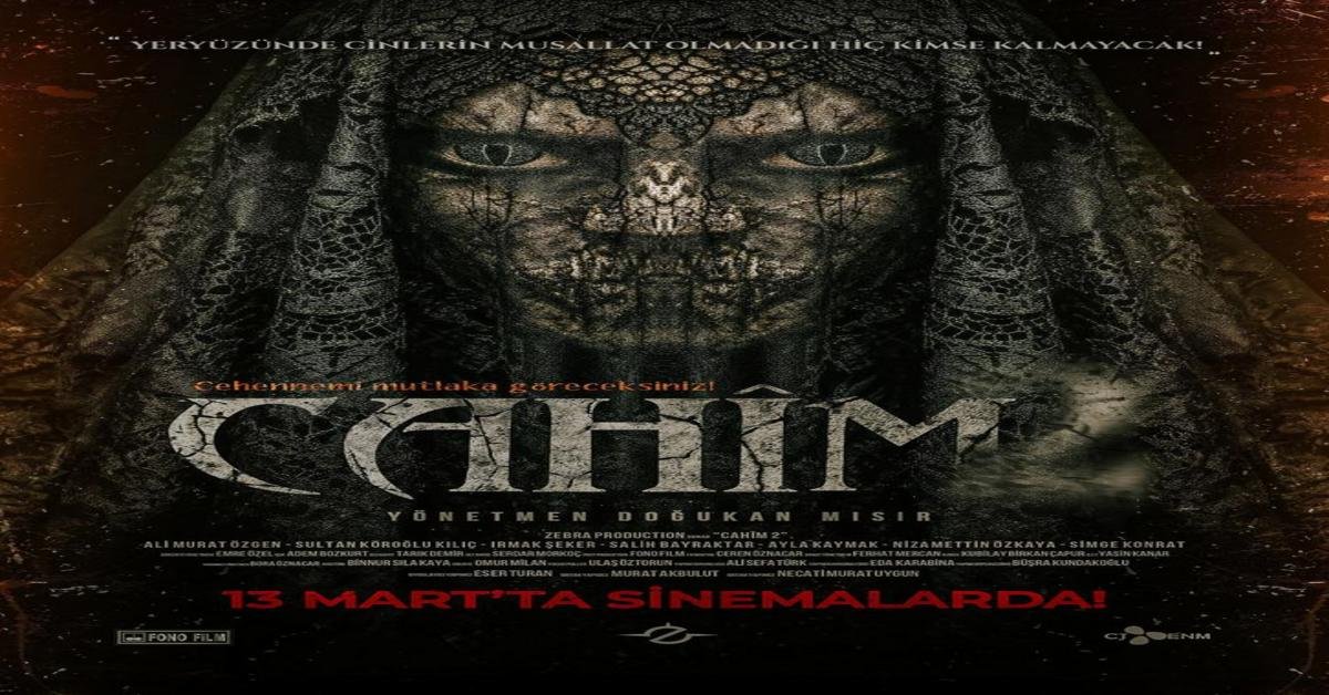 Cahim 2 Turkish horror movie 2026 poster showing in Pakistan
